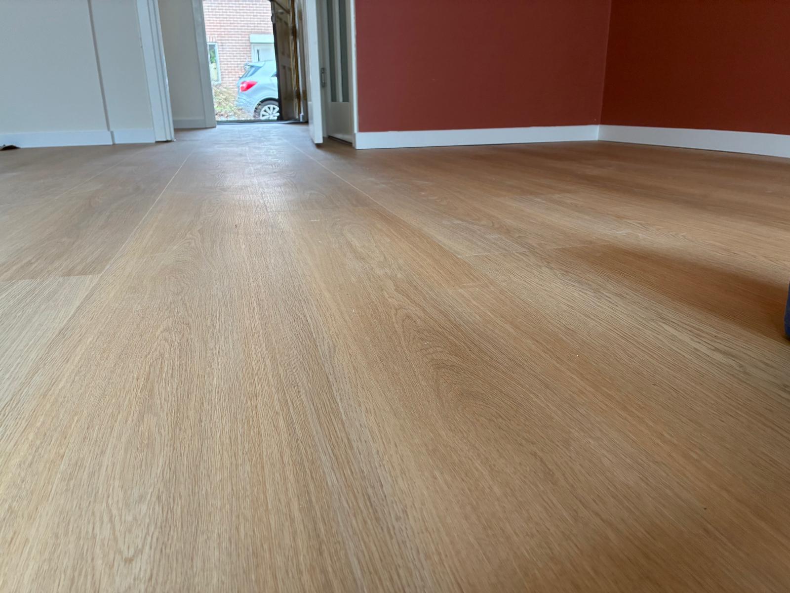 Frisse laminaatvloer gelegd in Zwolle